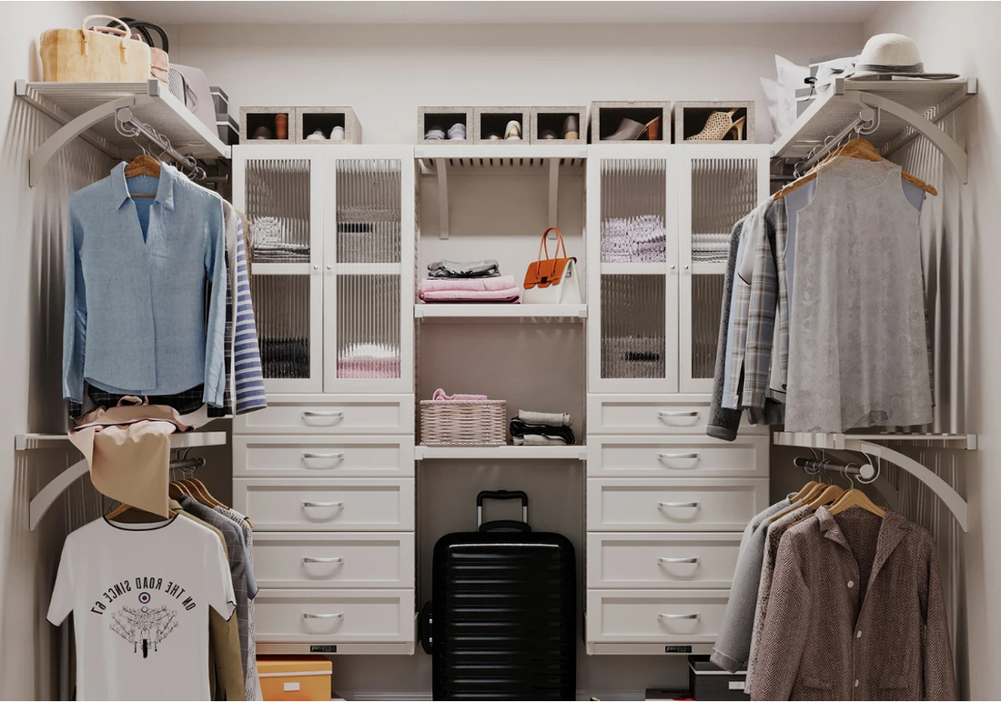Walk-In Closet Organizers with Drawers & Shelves: Cost & Best Systems