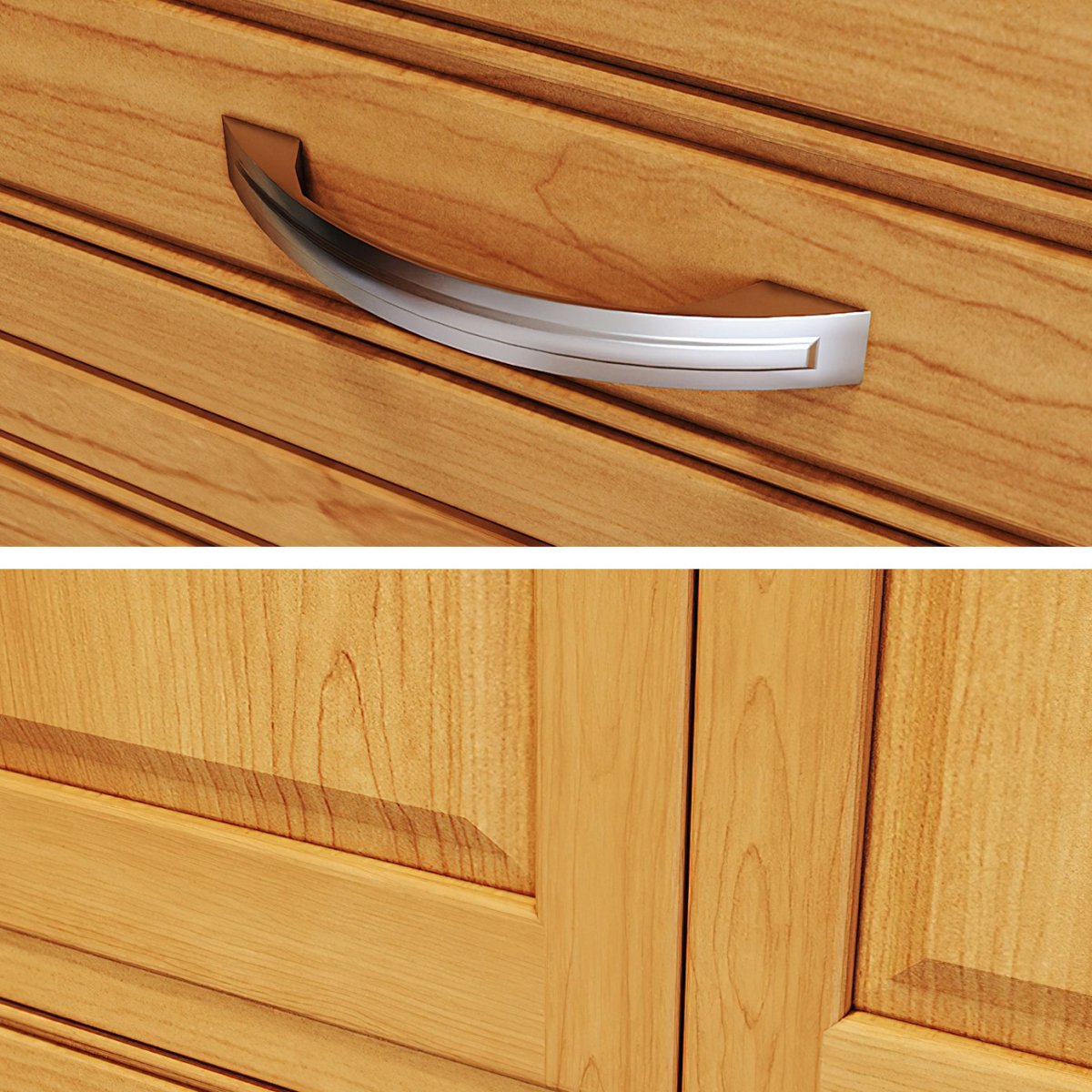 Solid Wood Closet Organizer with 3 Drawers and Doors Modern - John Louis Home - Closet Organizers