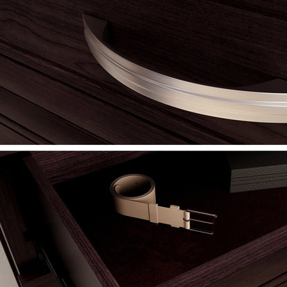 Solid Wood Closet Organizer with 3 Drawers Modern - John Louis Home - Closet Organizers